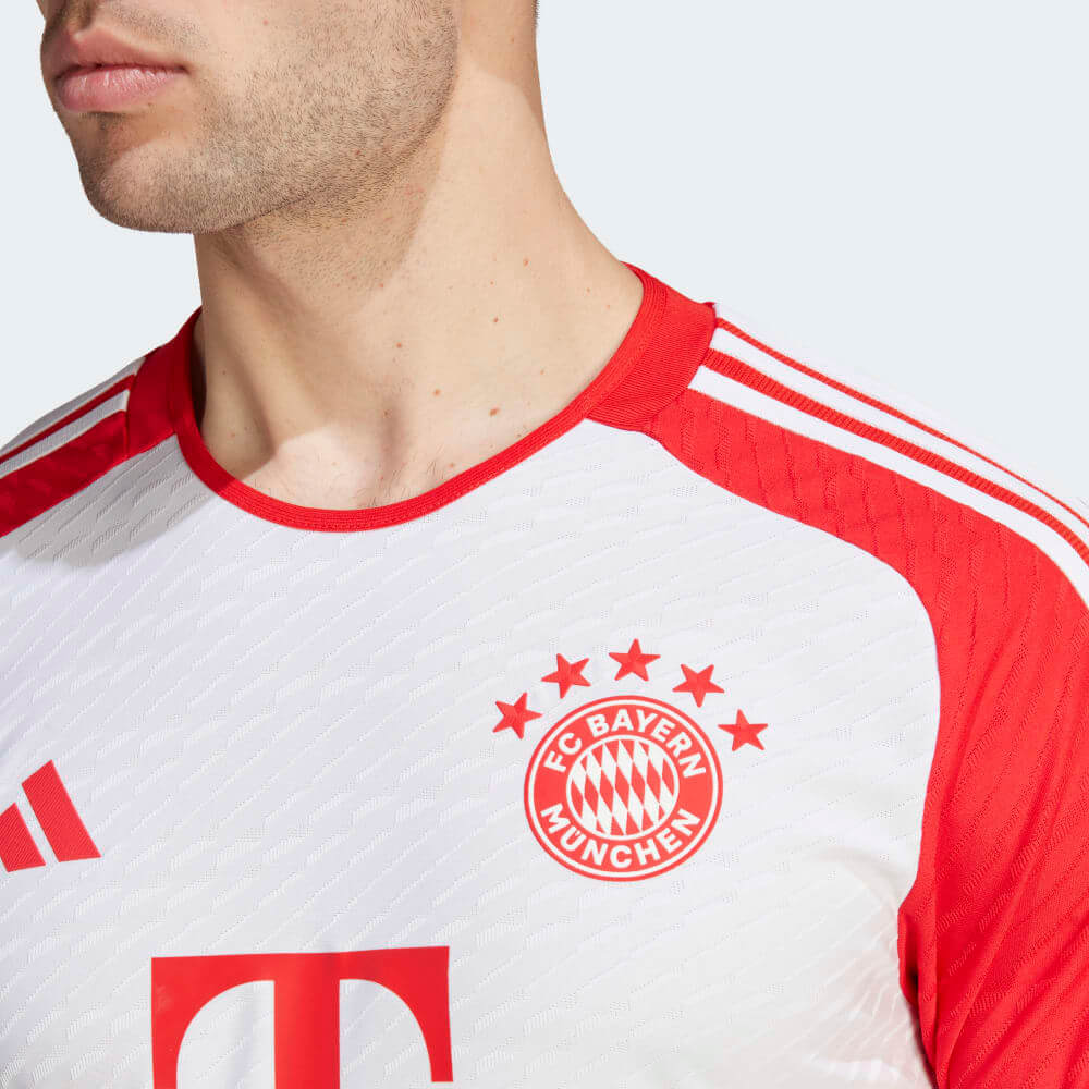 Adidas Bayern Munich 23/24 Authentic Home Jersey product image 4, provided for visual reference and product detail review