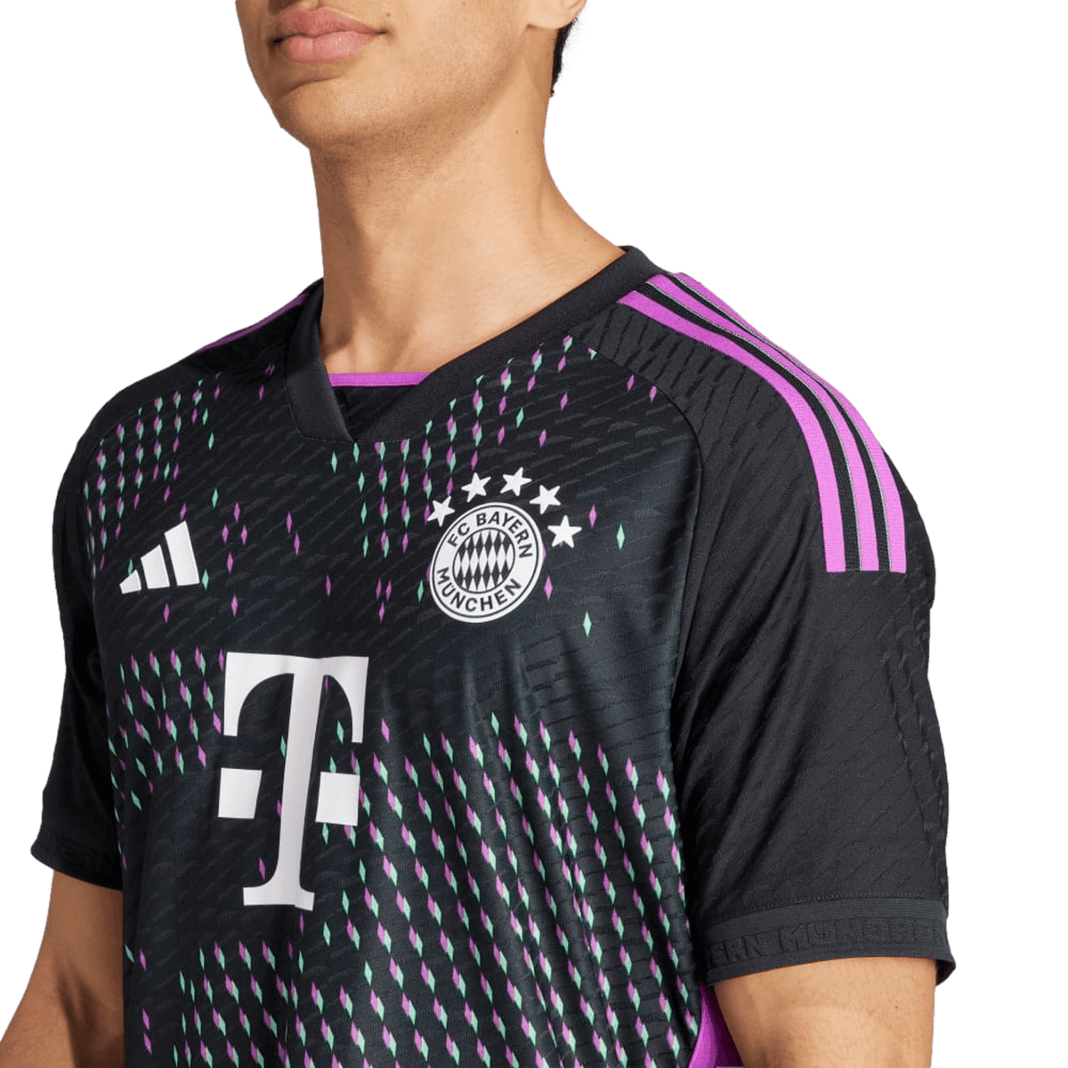 Adidas Bayern Munich 23/24 Authentic Away Jersey product image 4, provided for visual reference and product detail review