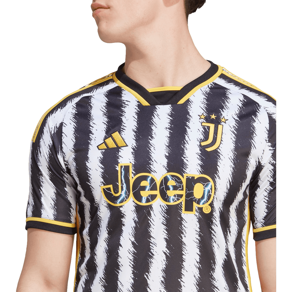 Adidas Juventus 23/24 Home Jersey product image 5, provided for visual reference and product detail review