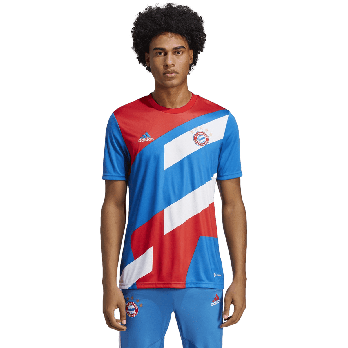 Adidas Bayern Munich Pre-Match Jersey product image 3, provided for visual reference and product detail review