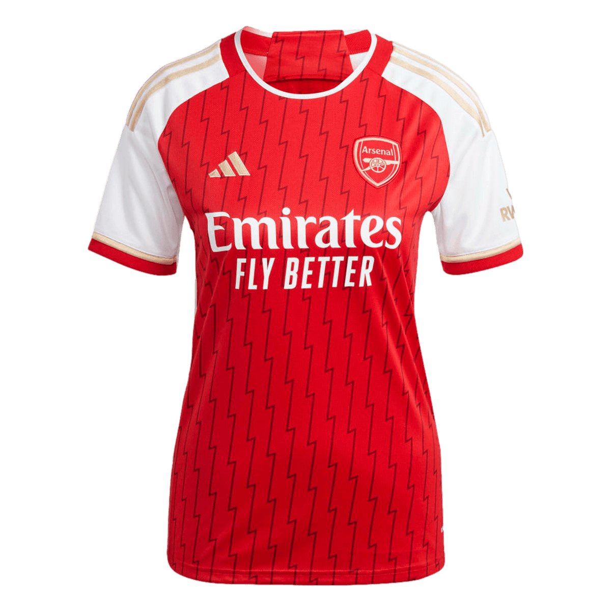 Adidas Arsenal 23/24 Womens Home Jersey product image 1, provided for visual reference and product detail review
