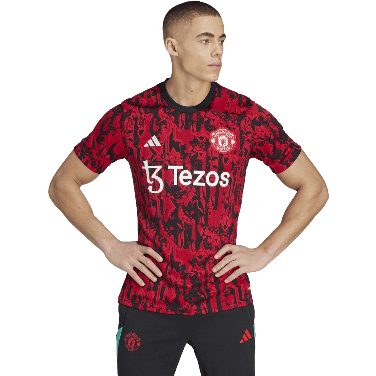 Adidas Manchester United Pre-Match Jersey product image 2, provided for visual reference and product detail review