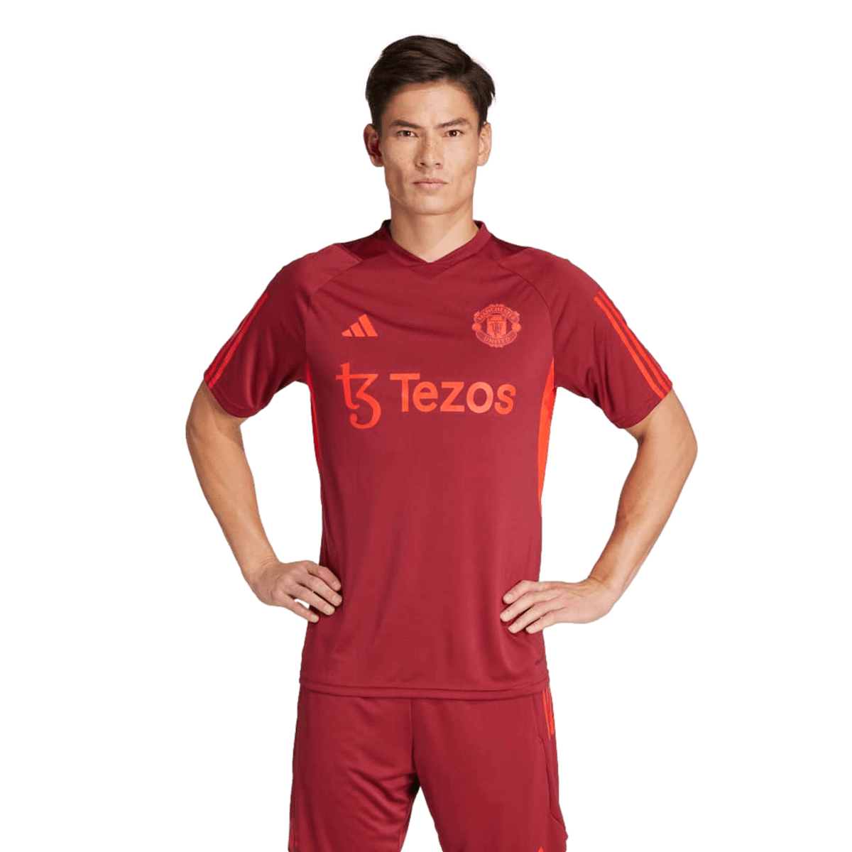 Adidas Manchester United EU Training Jersey product image 2, provided for visual reference and product detail review