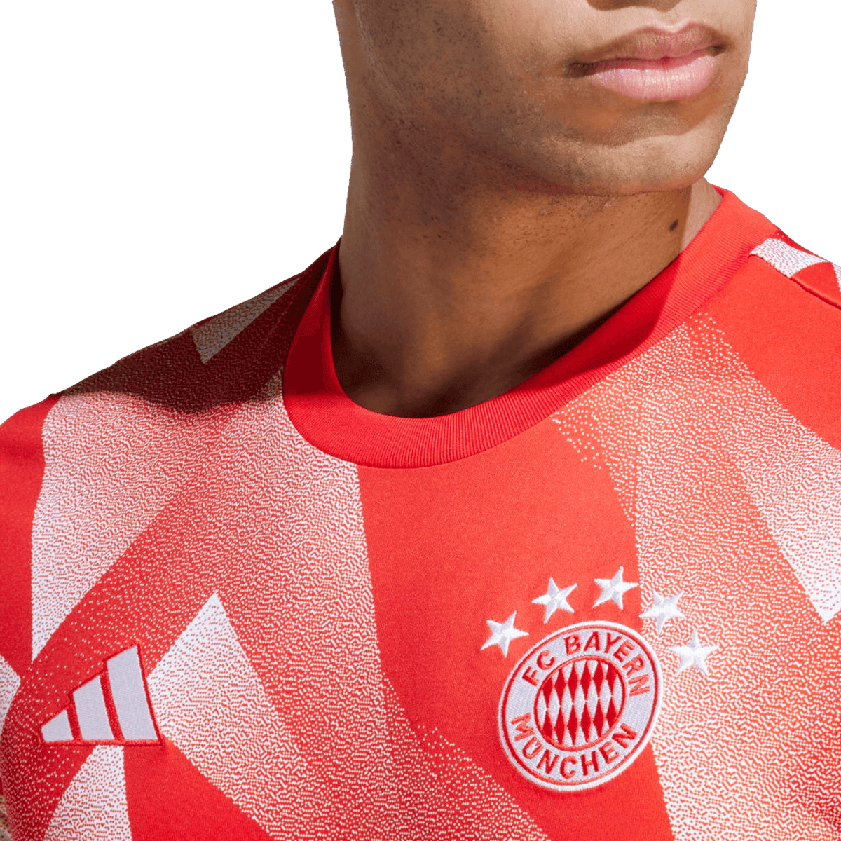 Adidas Bayern Munich Pre-Match Jersey product image 4, provided for visual reference and product detail review