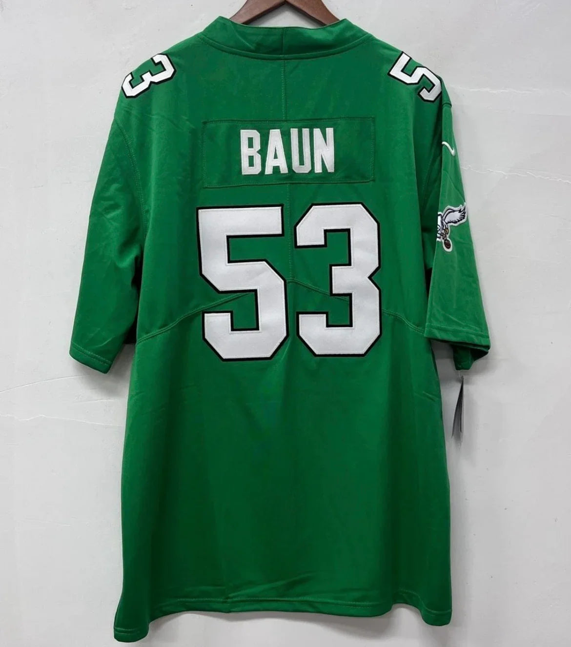 Zack Baun YOUTH KIDS Philadelphia Eagles Jersey Nike product image 1, provided for visual reference and product detail review