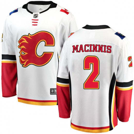 Al MacInnis Calgary Flames Official NHL Adidas Jersey product image 1, provided for visual reference and product detail