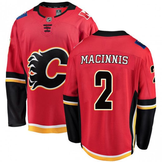 Al MacInnis Calgary Flames Official NHL Adidas Jersey product image 1, provided for visual reference and product detail