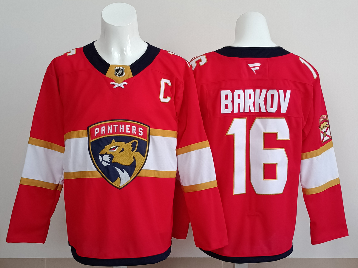 Aleksander Barkov Florida Panthers Official NHL Fanatics Jersey product image 1, provided for visual reference and product