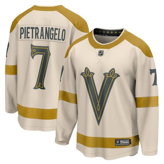 Alex Pietrangelo Las Vegas Golden Knights Official NHL Winter Classic Jersey product image 1, provided for visual reference