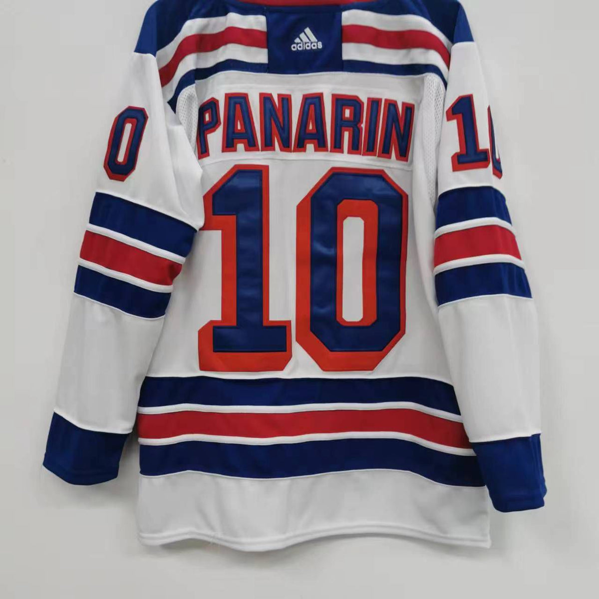 Artemi Panarin New York Rangers Jersey White product image 2, provided for visual reference and product detail review