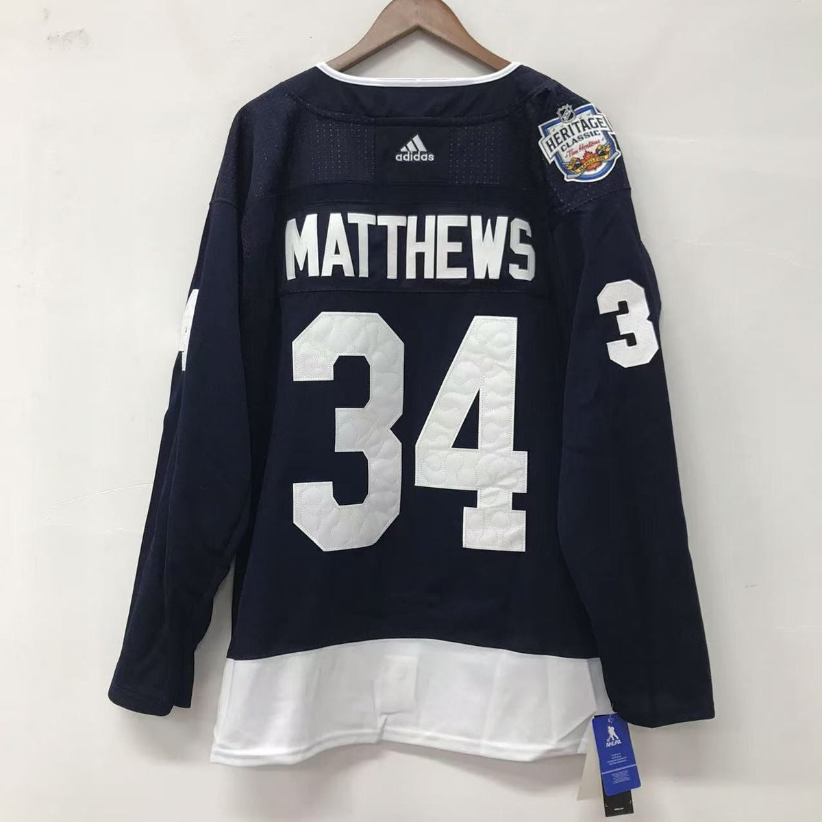 Auston Matthews Toronto Maple Leafs Official NHL Adidas Jersey product image 2, provided for visual reference and product