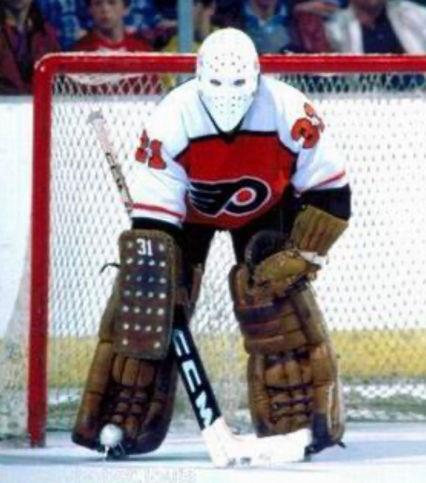 Pelle Lindbergh Philadelphia Flyers Official NHL Jersey CCM product image 3, provided for visual reference and product