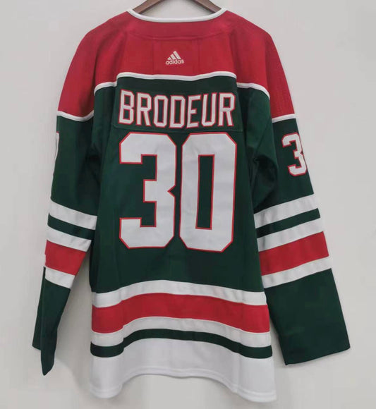 Martin Brodeur New Jersey Devils Official NHL Adidas Retro Jersey product image 1, provided for visual reference and product