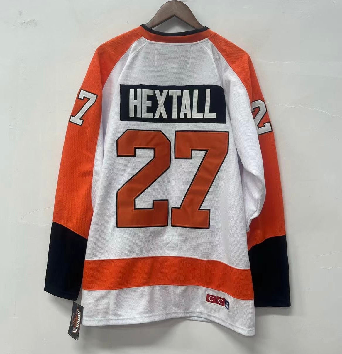 Ron Hextall Philadelphia Flyers Official NHL Jersey CCM product image 1, provided for visual reference and product detail