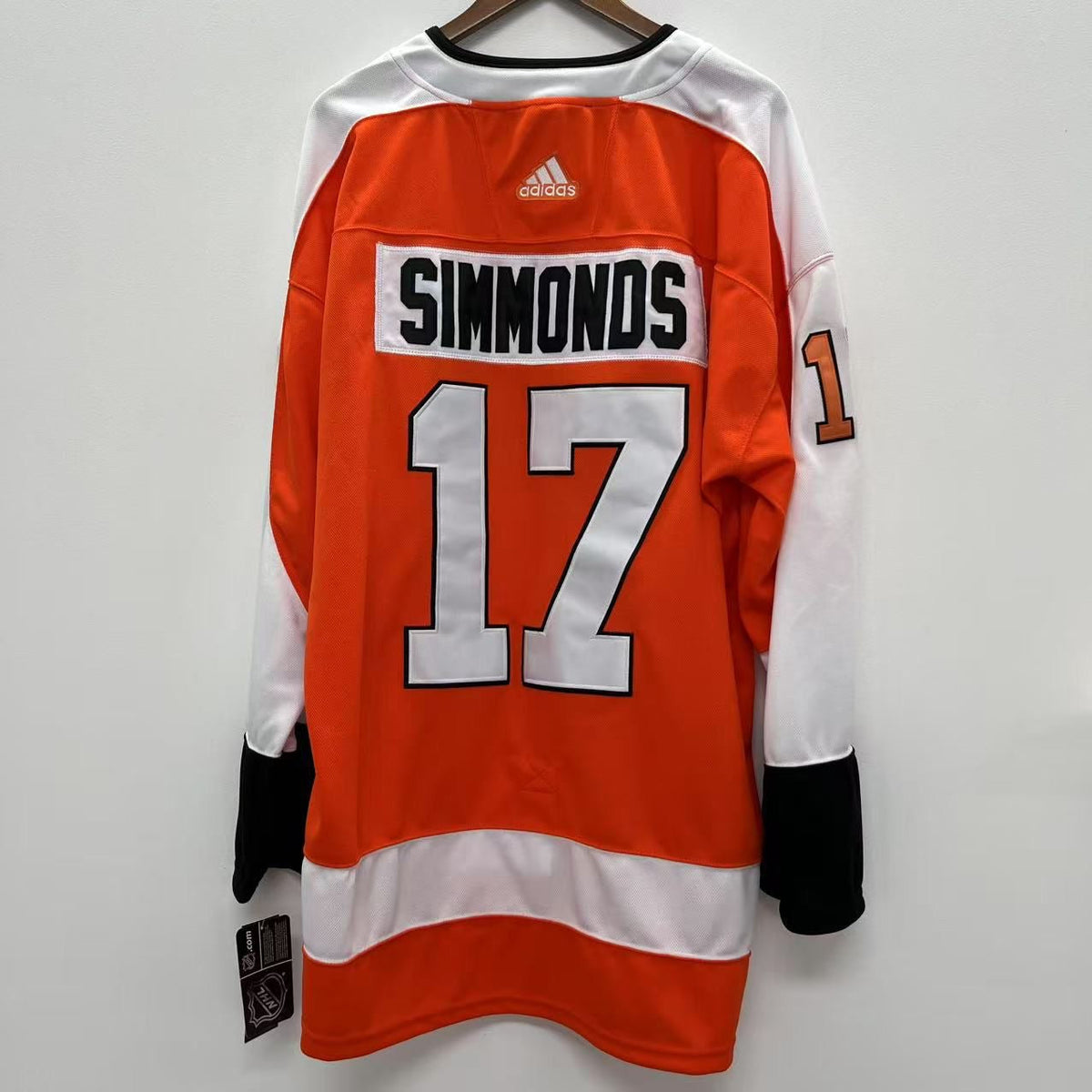 Wayne Simmonds Philadelphia Flyers Official NHL Adidas Jersey Orange product image 2, provided for visual reference and