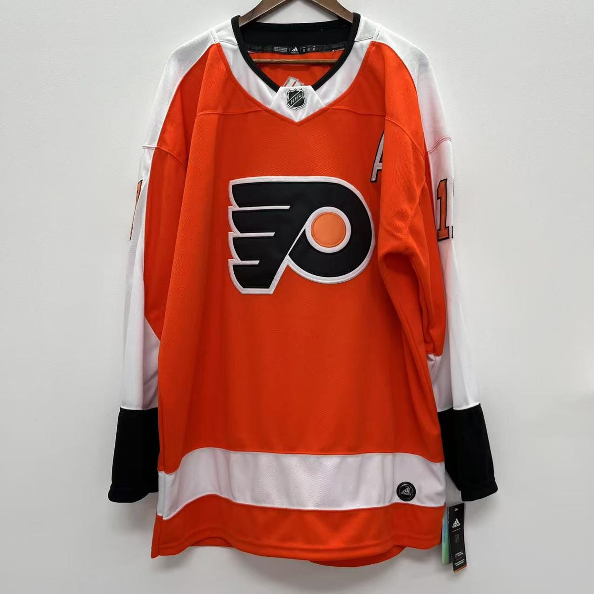 Wayne Simmonds Philadelphia Flyers Official NHL Adidas Jersey Orange product image 3, provided for visual reference and
