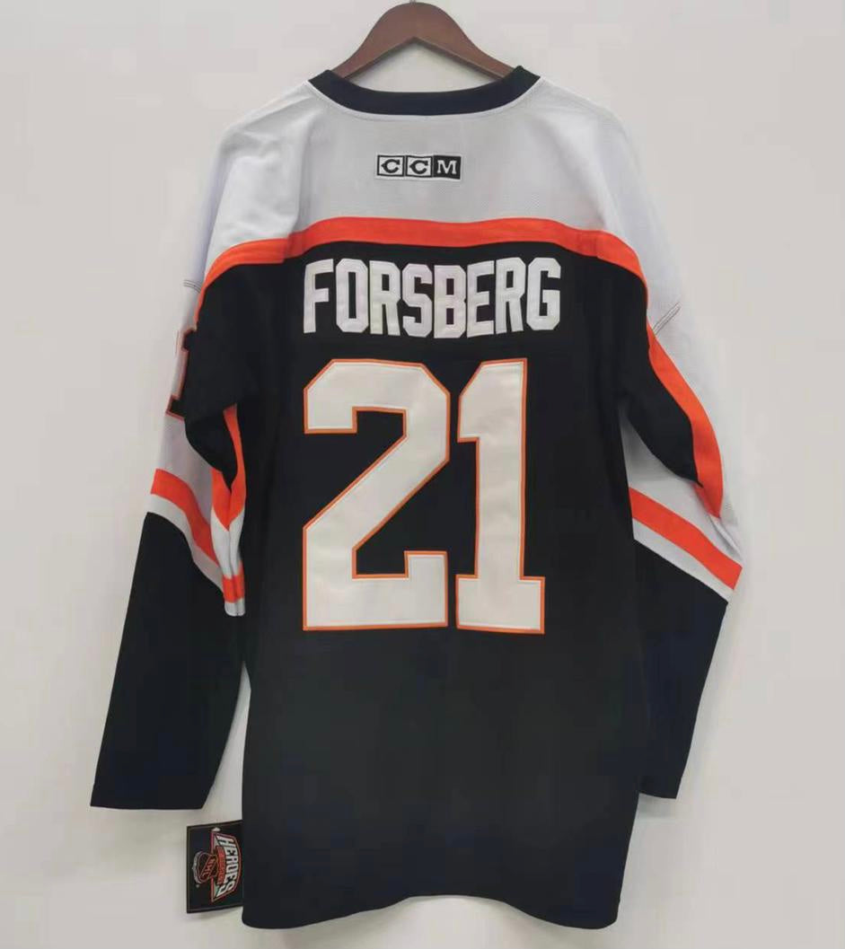 Peter Forsberg Philadelphia Flyers Official NHL Jersey CCM product image 1, provided for visual reference and product detail