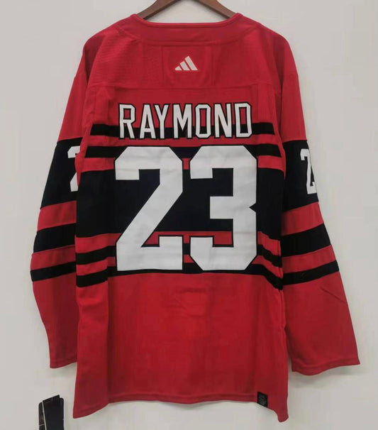 Lucas Raymond Detroit Red Wings Official NHL Adidas Jersey product image 1, provided for visual reference and product detail