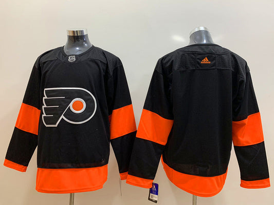 Philadelphia Flyers Jersey blank back black product image 1, provided for visual reference and product detail review