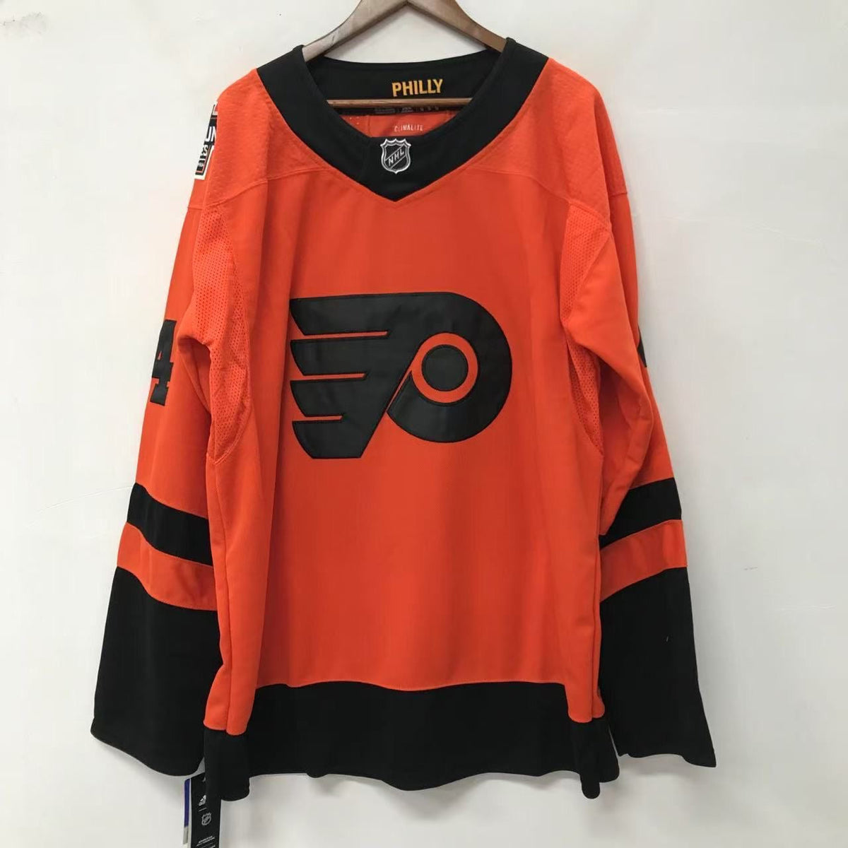 Sean Couturier Philadelphia Flyers Official NHL Adidas Jersey Orange product image 2, provided for visual reference and