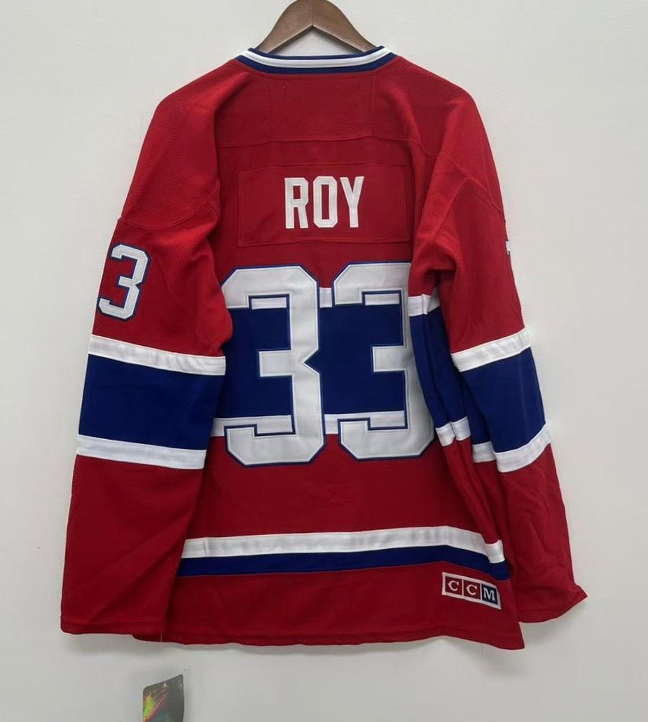 Patrick Roy Montreal Canadiens Official NHL Jersey CCM product image 1, provided for visual reference and product detail