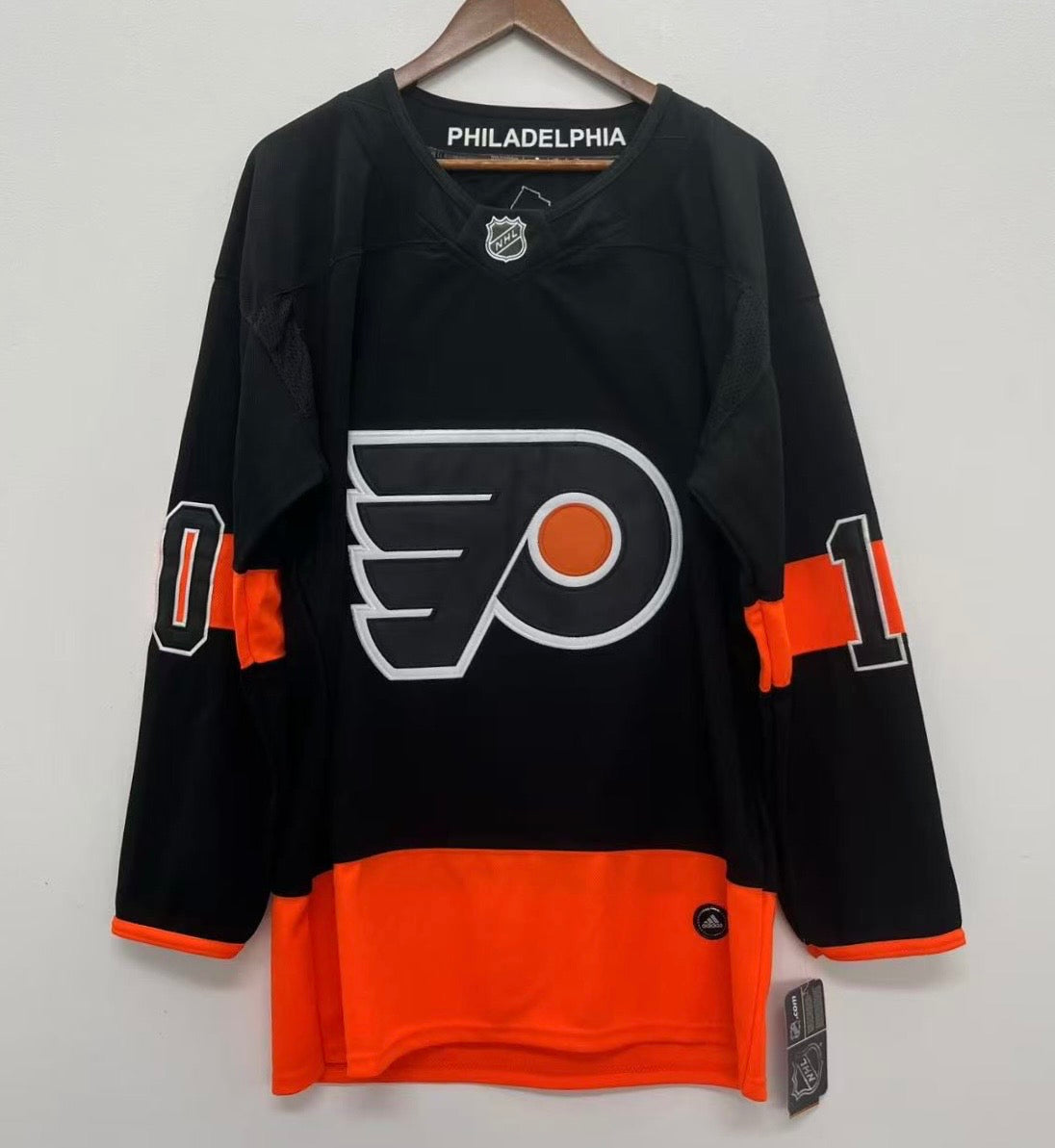 John LeClair Philadelphia Flyers Official NHL Jersey Adidas product image 2, provided for visual reference and product