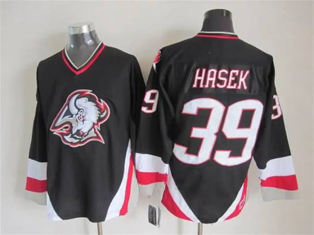 Dominik Hasek Buffalo Sabres Official NHL Jersey Mitchell & Ness product image 1, provided for visual reference and product