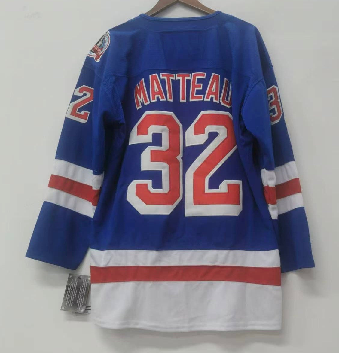 Stephane Matteau New York Rangers Official 1994 CCM Stanley Cup Finals Jersey product image 1, provided for visual reference