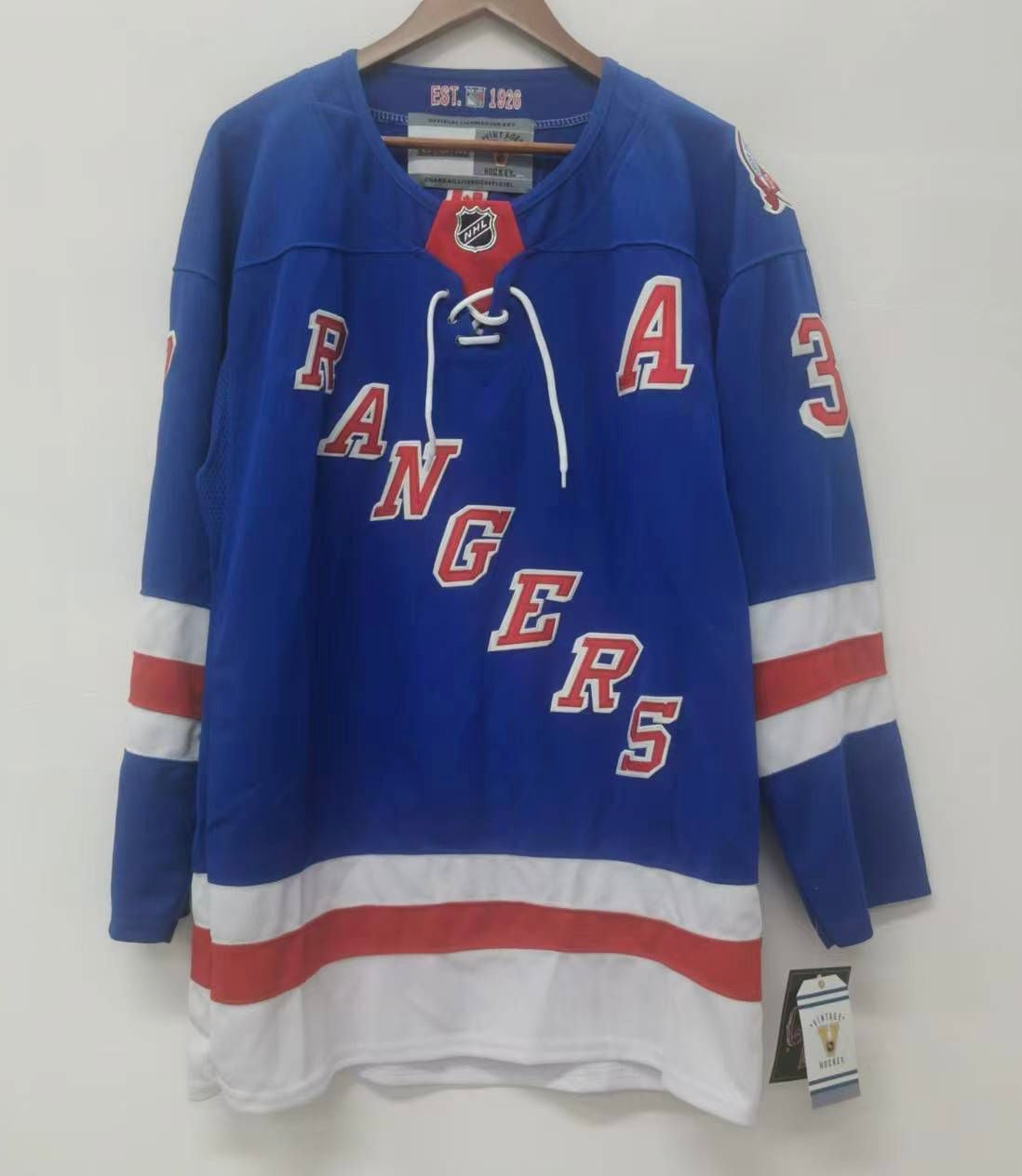 Stephane Matteau New York Rangers Official 1994 CCM Stanley Cup Finals Jersey product image 2, provided for visual reference