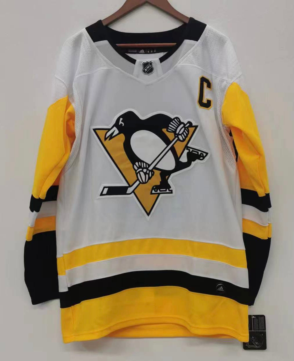 Jaromir Jagr Pittsburgh Penguins Official NHL Adidas Jersey product image 2, provided for visual reference and product