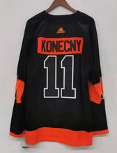 Travis Konecny Philadelphia Flyers Official NHL Adidas Jersey product image 1, provided for visual reference and product