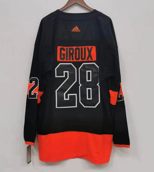 Claude Giroux Philadelphia Flyers Official NHL Adidas Jersey black product image 1, provided for visual reference and