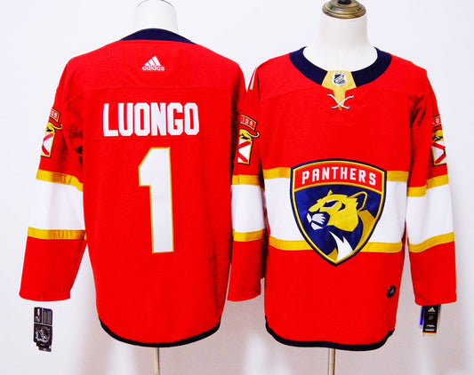 Roberto Luongo Florida Panthers Official NHL Adidas Jersey product image 1, provided for visual reference and product detail