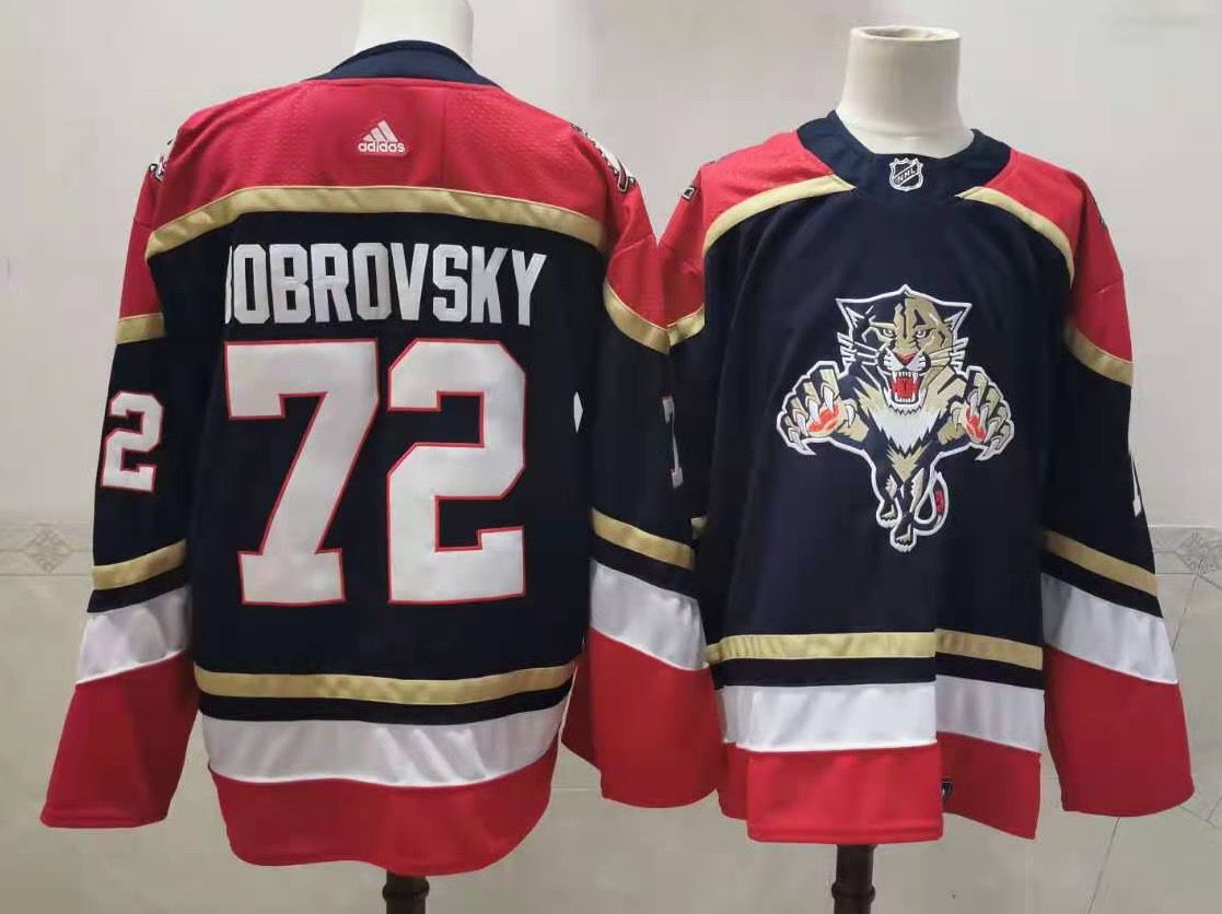 Sergei Bobrovsky Florida Panthers Official NHL Adidas Jersey product image 1, provided for visual reference and product