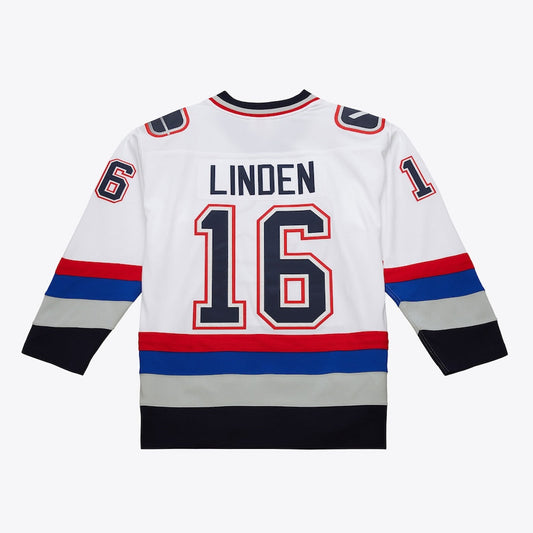 Trevor Linden Vancouver Canucks Official NHL Jersey Mitchell & Ness product image 1, provided for visual reference and