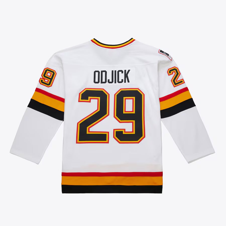 Gino Odjick Vancouver Canucks Official NHL Jersey Mitchell & Ness product image 1, provided for visual reference and product