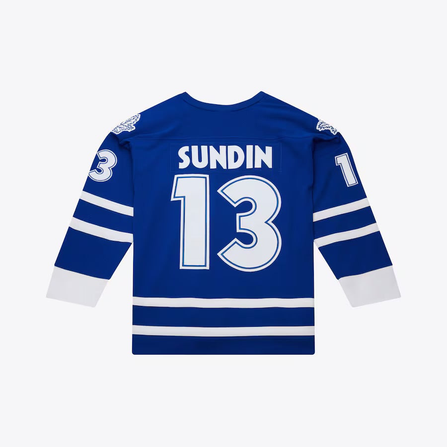 Mats Sundin Toronto Maple Leafs Customized Official NHL Mitchell & Ness Jersey product image 1, provided for visual