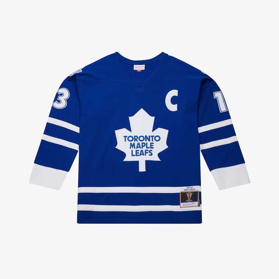 Mats Sundin Toronto Maple Leafs Customized Official NHL Mitchell & Ness Jersey product image 2, provided for visual