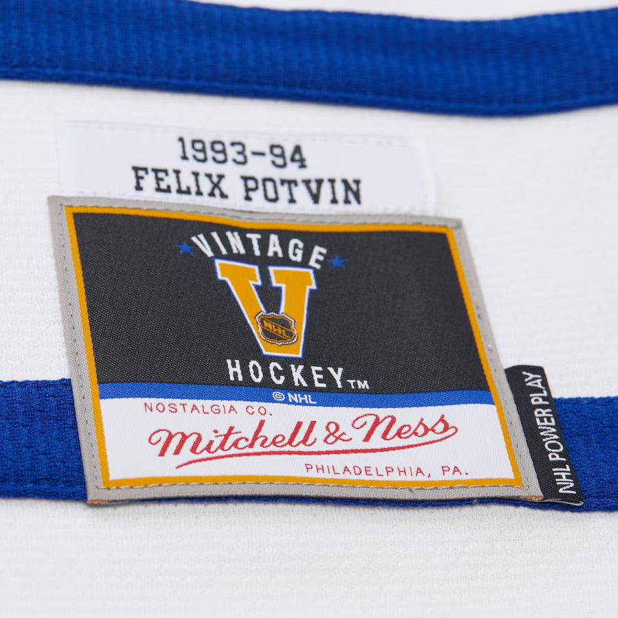Felix Potvin Toronto Maple Leafs Customized Official NHL Mitchell & Ness Jersey product image 5, provided for visual