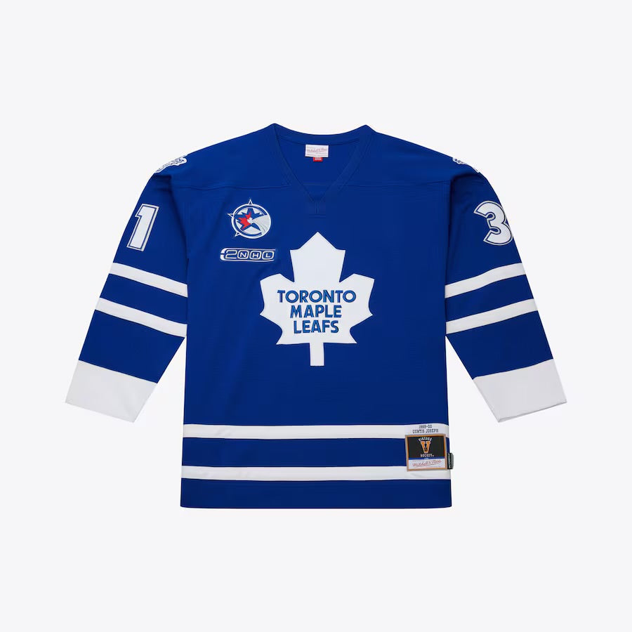 Curtis Joseph Toronto Maple Leafs Customized Official NHL Mitchell & Ness Jersey product image 2, provided for visual