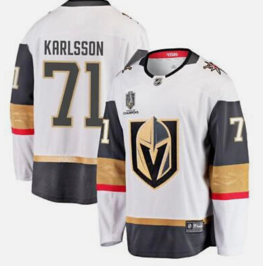 William Karlsson Las Vegas Golden Knights Official NHL Adidas SC Champions Jersey product image 1, provided for visual