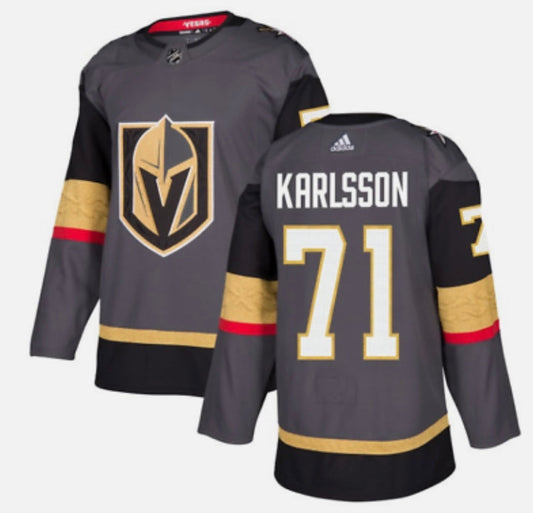 William Karlsson Las Vegas Golden Knights Official NHL Adidas Jersey product image 1, provided for visual reference and