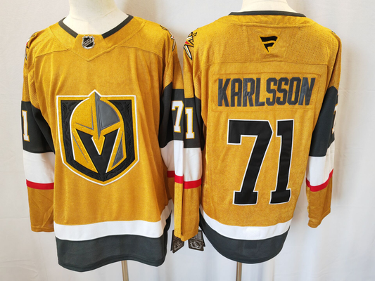 William Karlsson Las Vegas Golden Knights Official NHL Fanatics Jersey product image 1, provided for visual reference and
