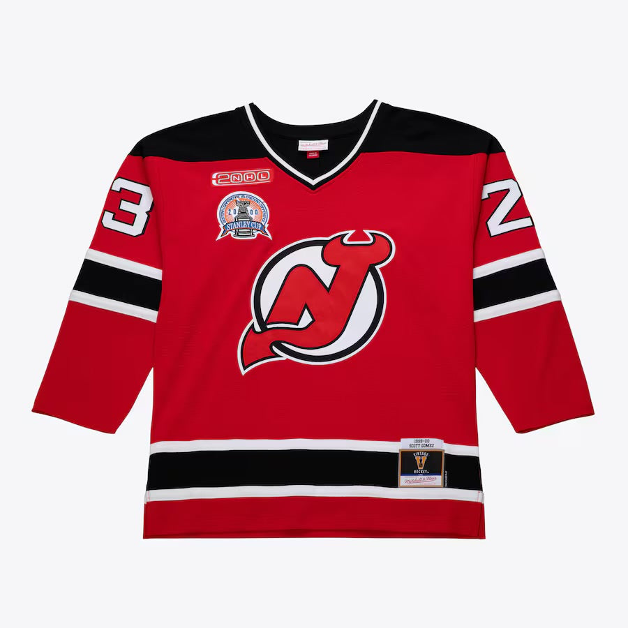 Scott Gomez New Jersey Devils Official NHL Mitchell & Ness Jersey product image 2, provided for visual reference and product