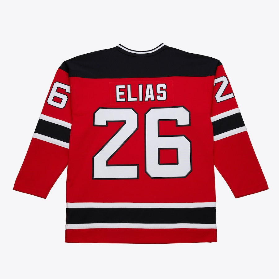 Patrick Elias New Jersey Devils Official NHL Mitchell & Ness Jersey product image 1, provided for visual reference and