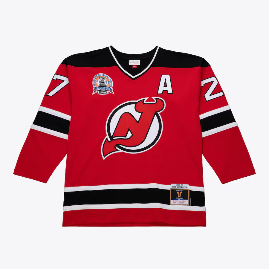Scott Niedermayer New Jersey Devils Official NHL Mitchell & Ness Jersey product image 2, provided for visual reference and
