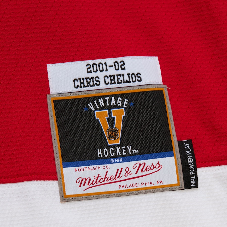 Chris Chelios Detroit Red Wings Official NHL Jersey Mitchell & Ness product image 5, provided for visual reference and