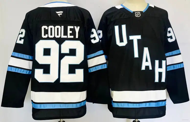 Logan Cooley Utah Hockey Club Official NHL Fanatics Jersey product image 1, provided for visual reference and product detail