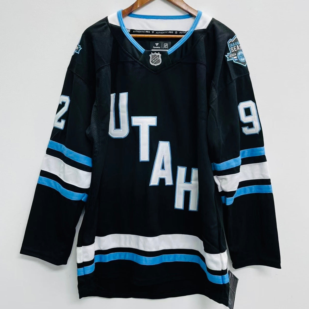 Logan Cooley Utah Hockey Club Official NHL Fanatics Jersey product image 3, provided for visual reference and product detail