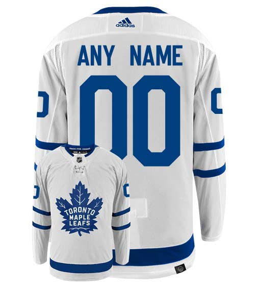 Toronto Maple Leafs Any Name and Number Official NHL Adidas customized Jersey product image 1, provided for visual reference